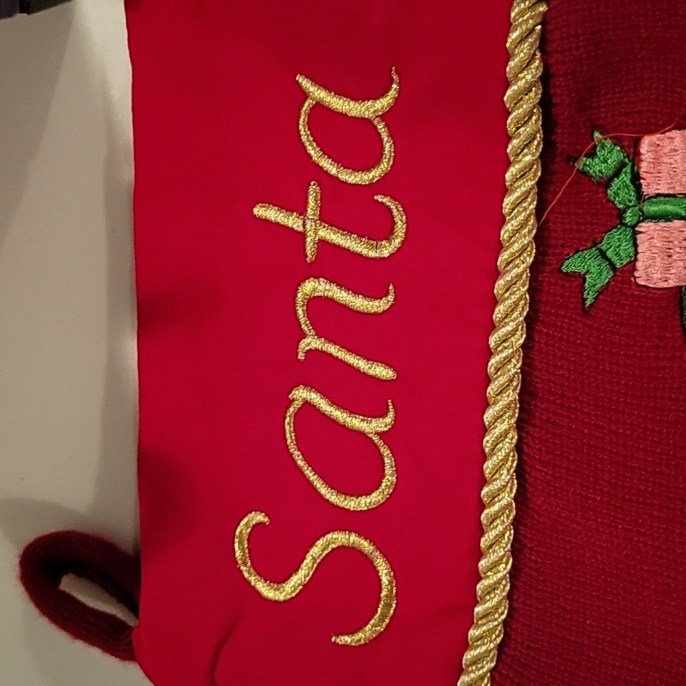 Santa Claws Stocking - Picture 3 of 6